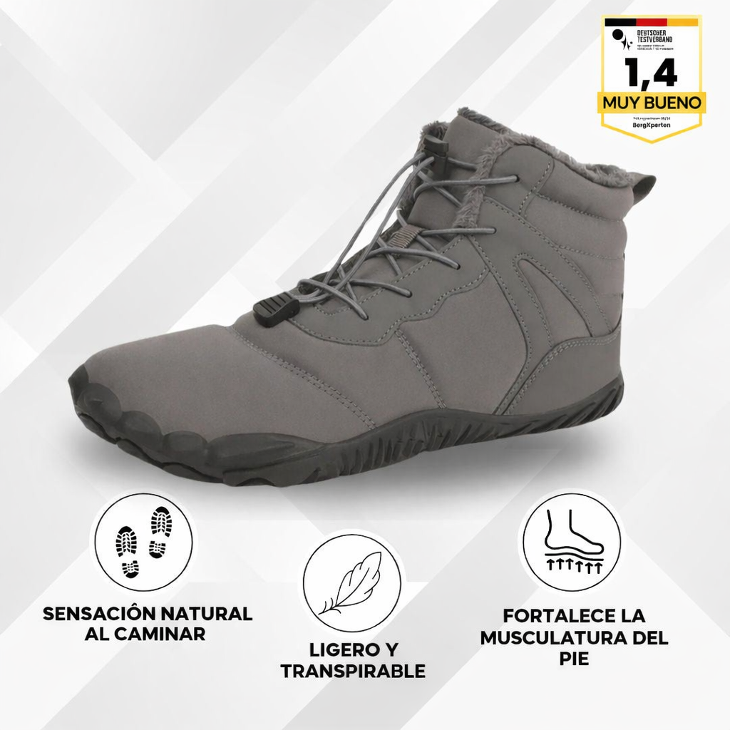 IceWalk - Zapatos de termo-barefoot impermeables y que alivian el dolor