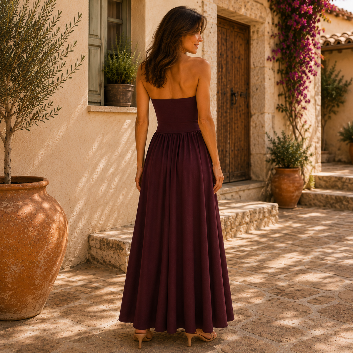 Vestido Rebeca™ -  Elegancia Minimalista con un Aire Sofisticado