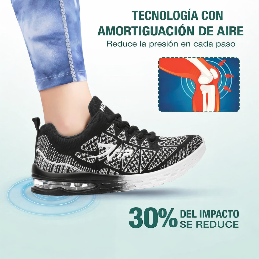 JumpSoft Zapatos Ortopédicos - Negro
