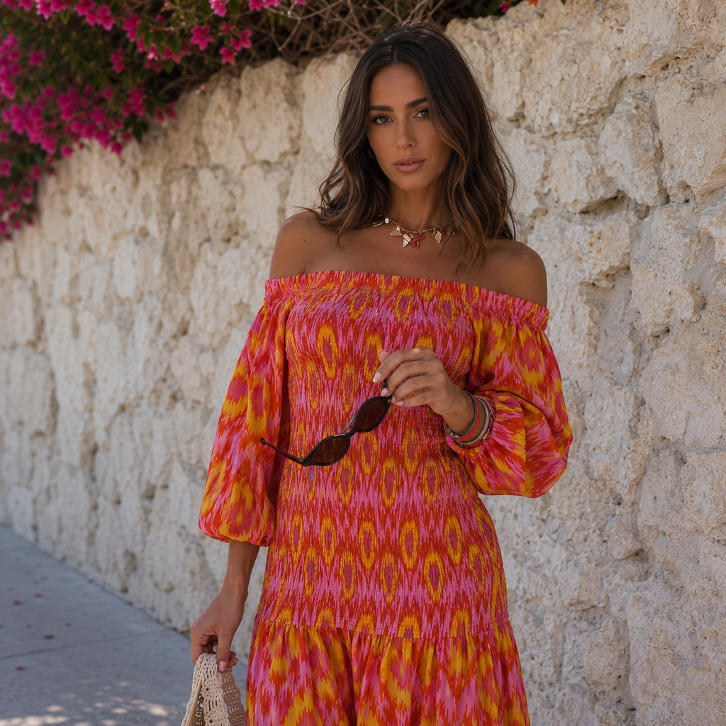 Vestido Leire™ | Color y Frescura Mediterránea