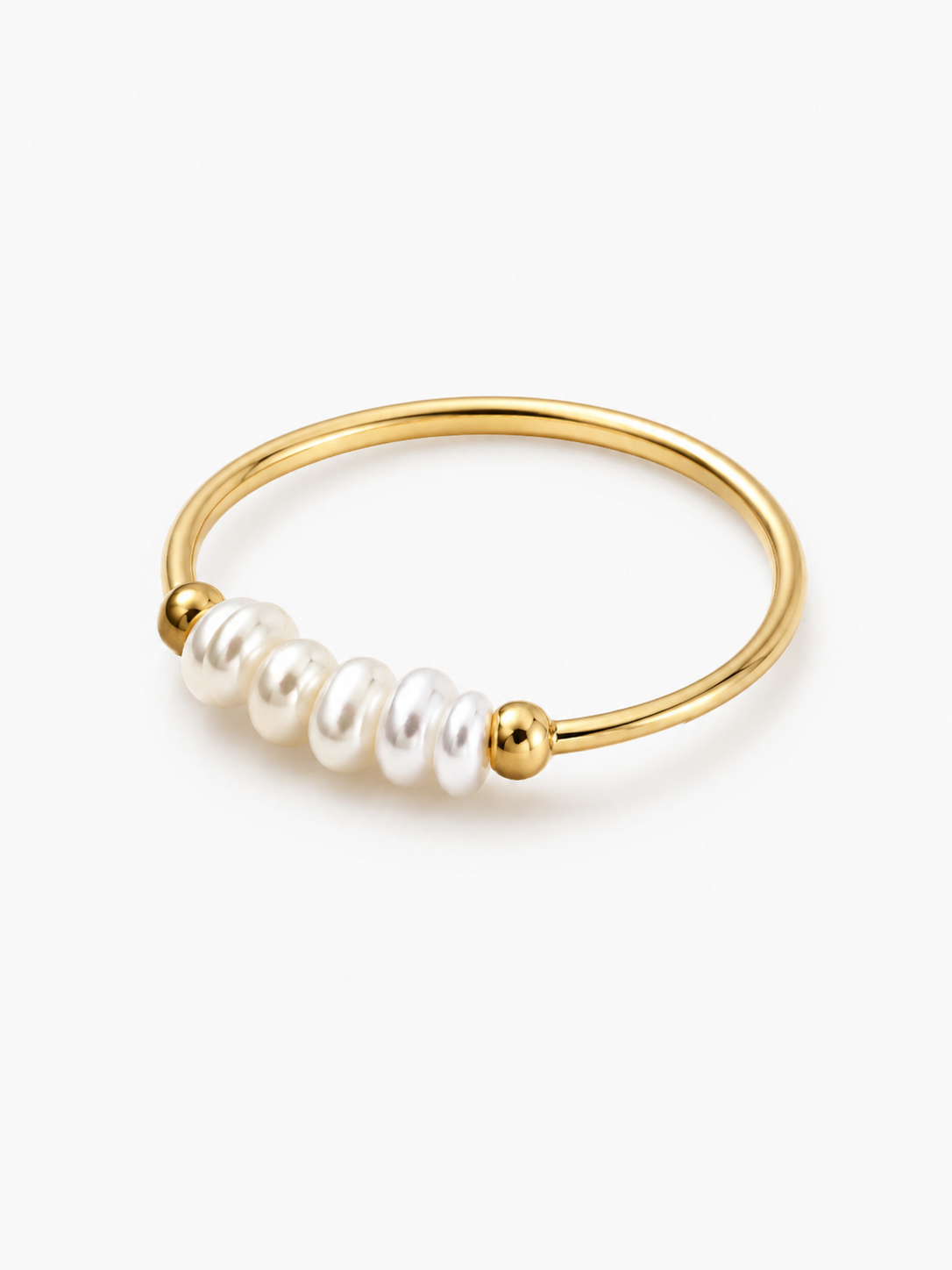 Anillo Freshwater de Perla