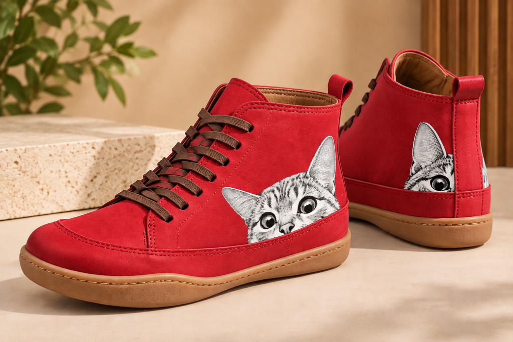 Mina™ | Botines para amantes de los gatos