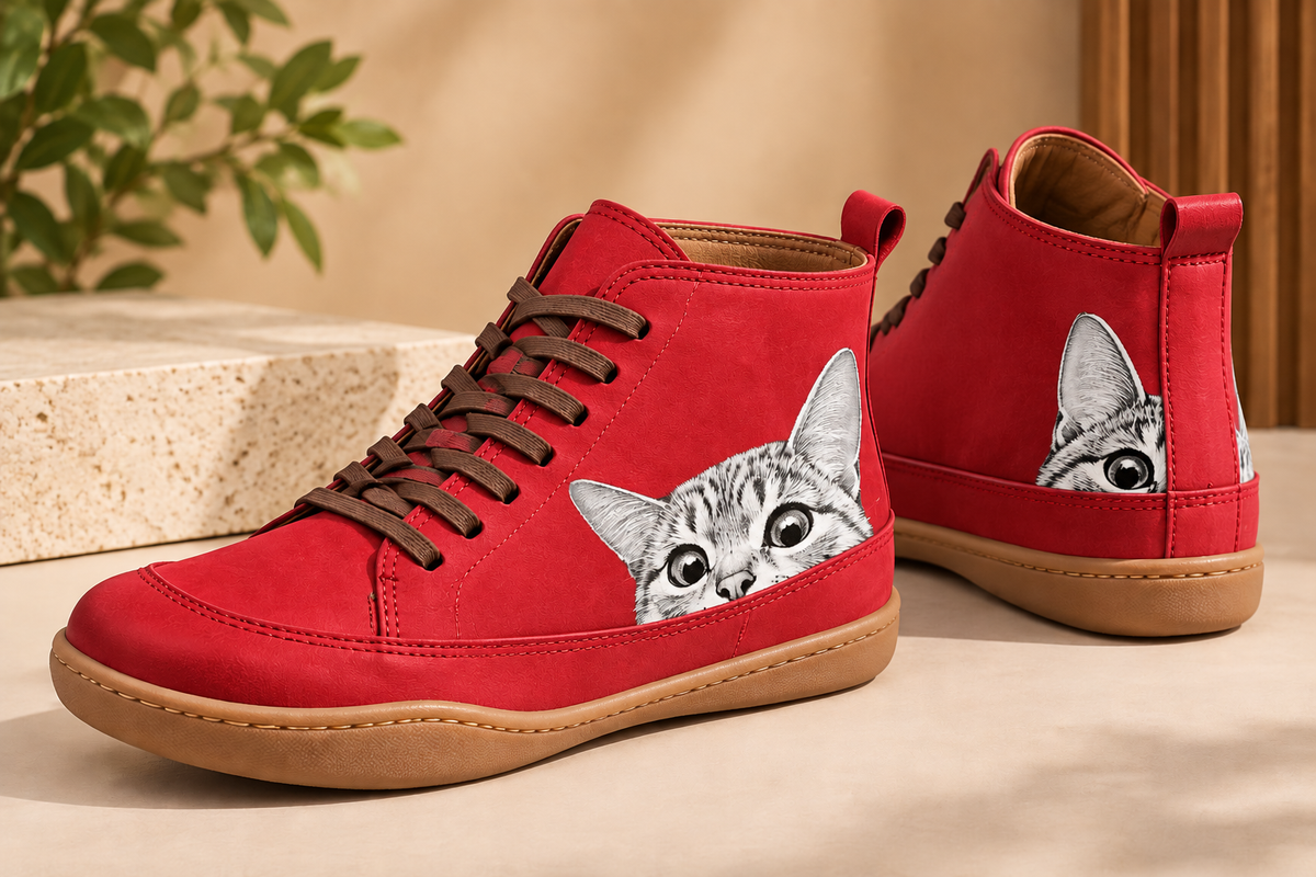 Mina™ | Botines para amantes de los gatos