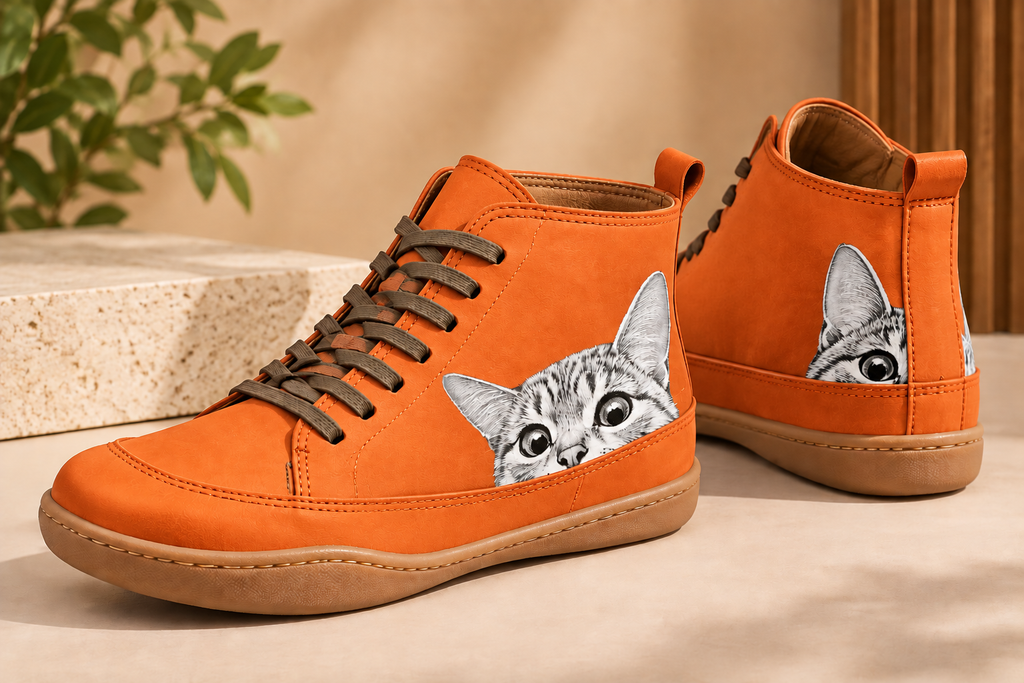 Mina™ | Botines para amantes de los gatos