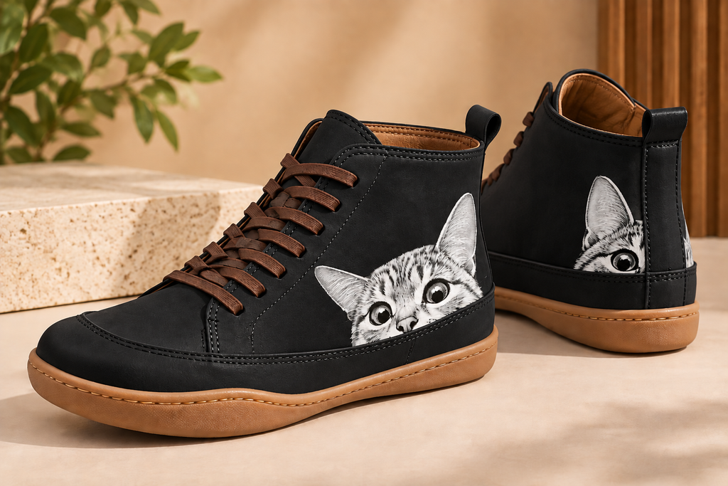 Mina™ | Botines para amantes de los gatos