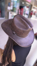 SOMBRERO AMERICANO VINIPIEL CAFÉ