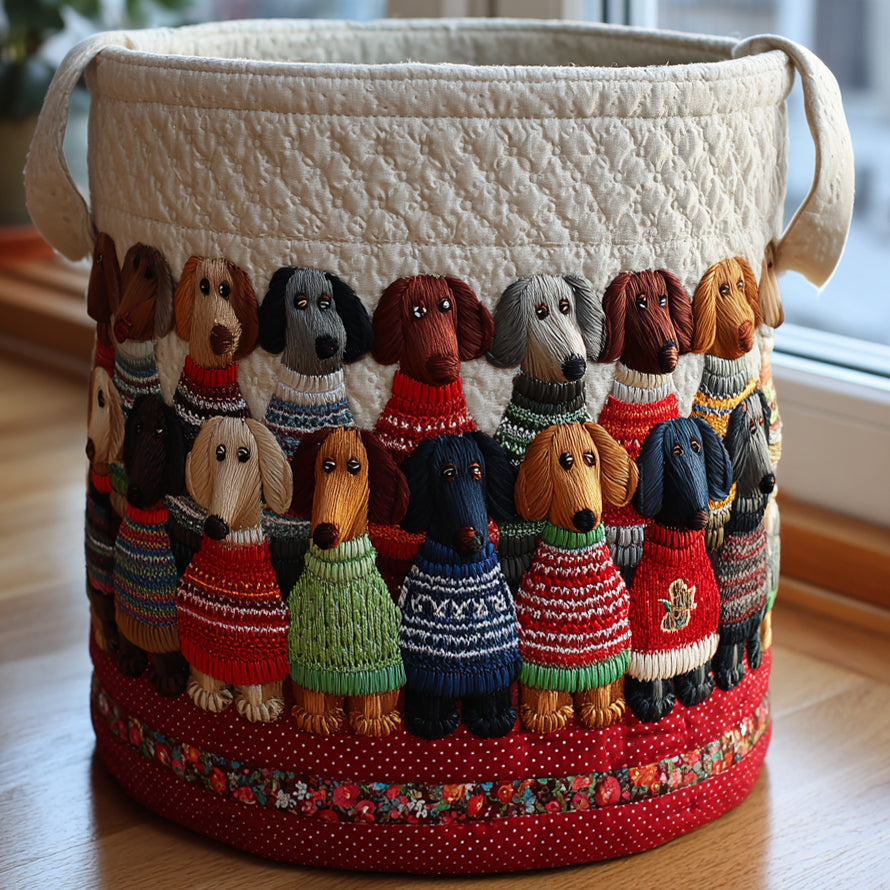 Cesta Basset | Cesta de Almacenamiento Acolchada