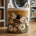 Abeja | Cesta de Almacenamiento Acolchada