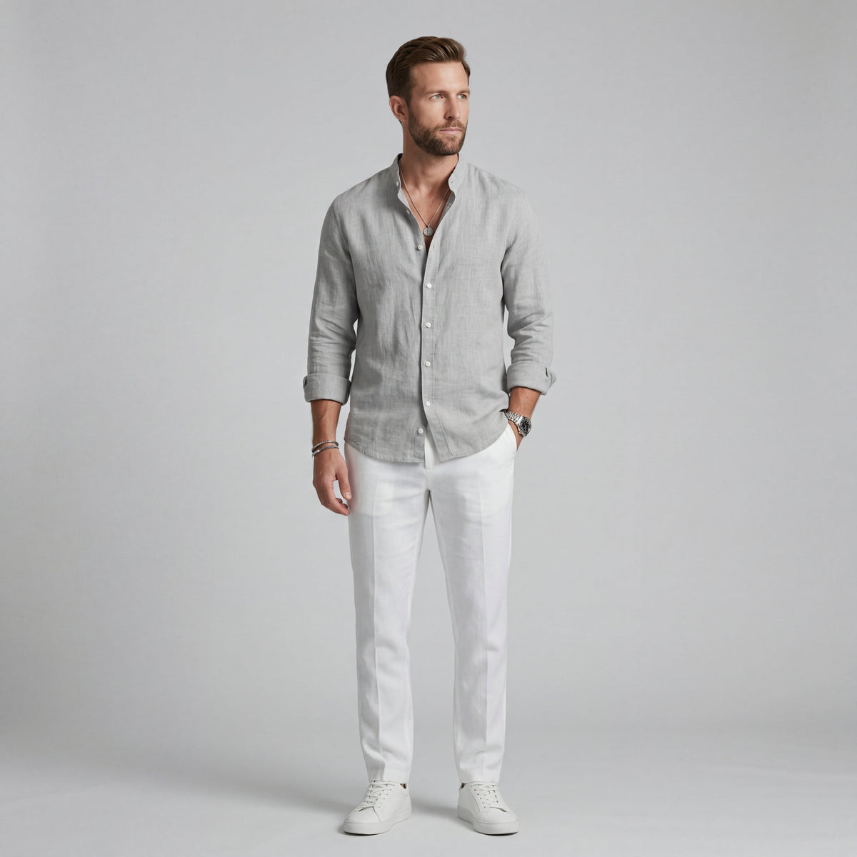 Camisa Elegante Ligero Verano