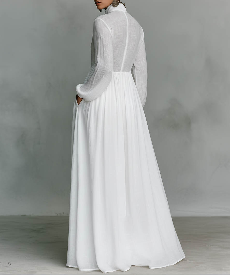 Ella™ | Abito maxi patchwork