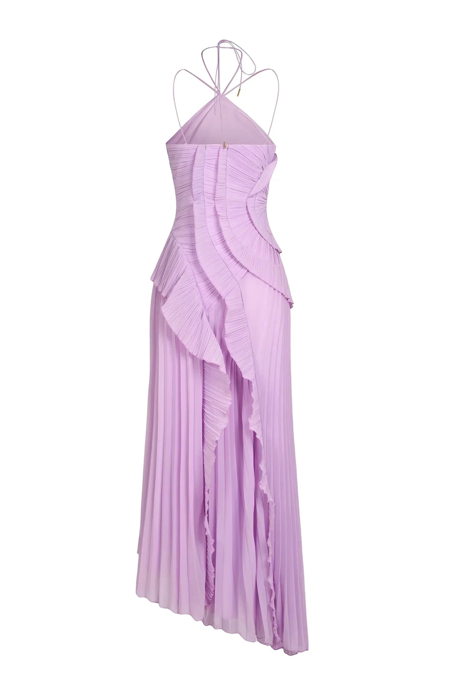 Vestido Lavanda Imperial | Elegancia romántica con movimiento