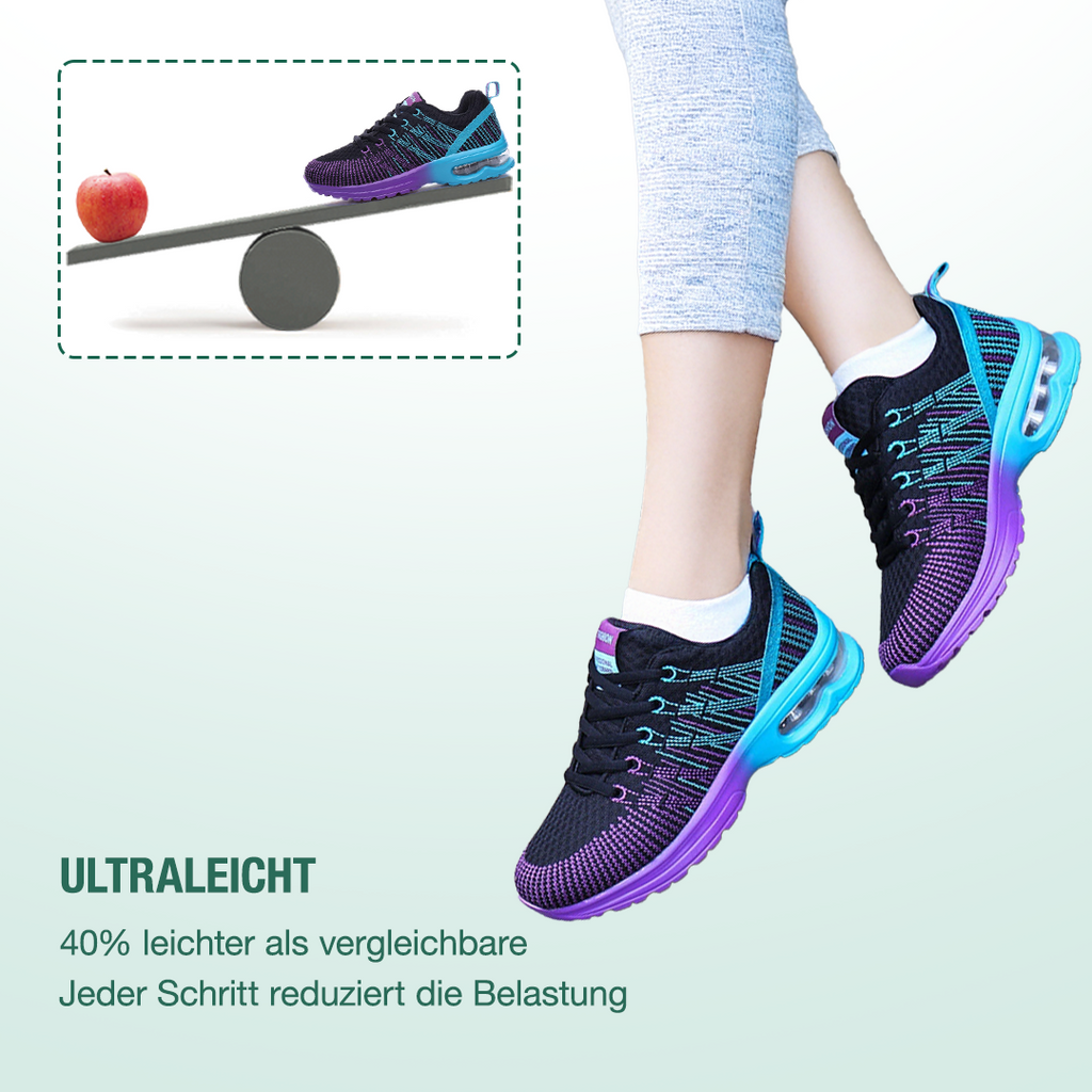 Hildaschritt Zapatos Ortopédicos - Negro Púrpura