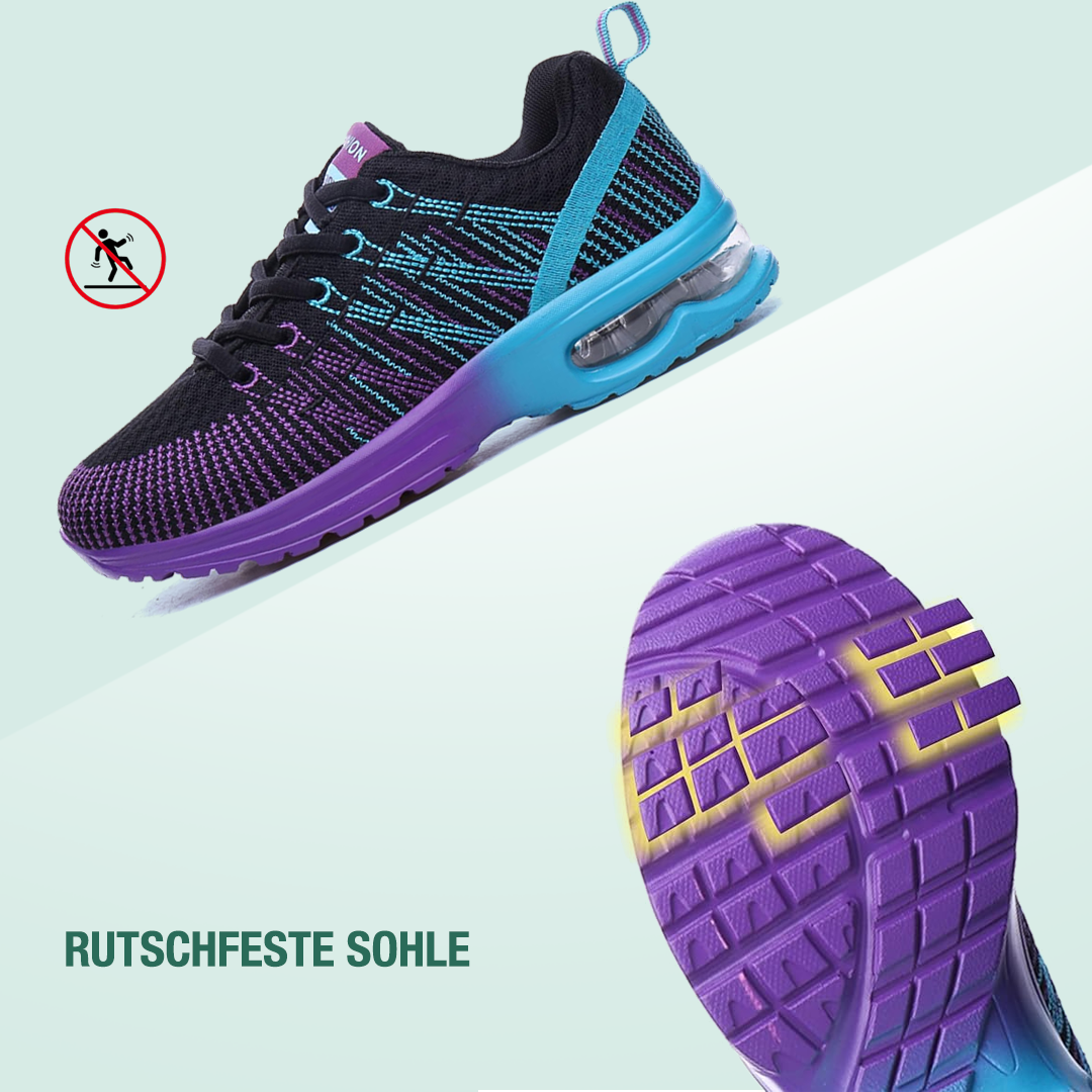 Hildaschritt Zapatos Ortopédicos - Negro Púrpura
