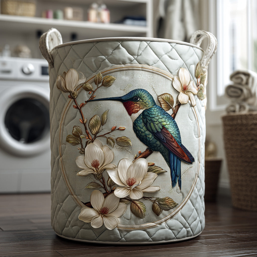 Colibrí | Cesta de Almacenamiento Acolchada