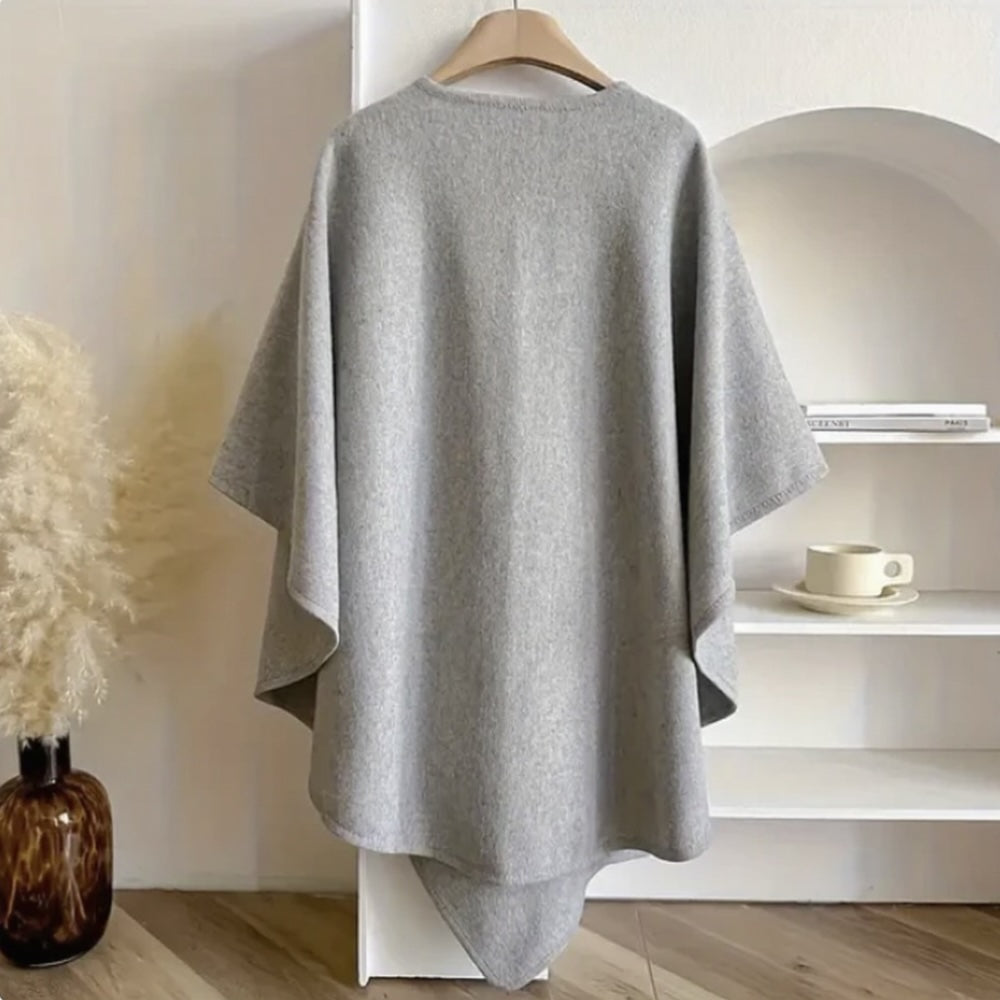 Aurora™️ – Poncho Envolvente de Elegancia Atemporal