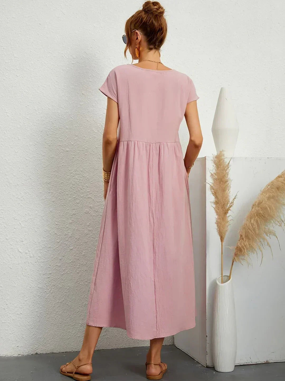 Gabriela™ — Vestido midi fluido de elegancia atemporal