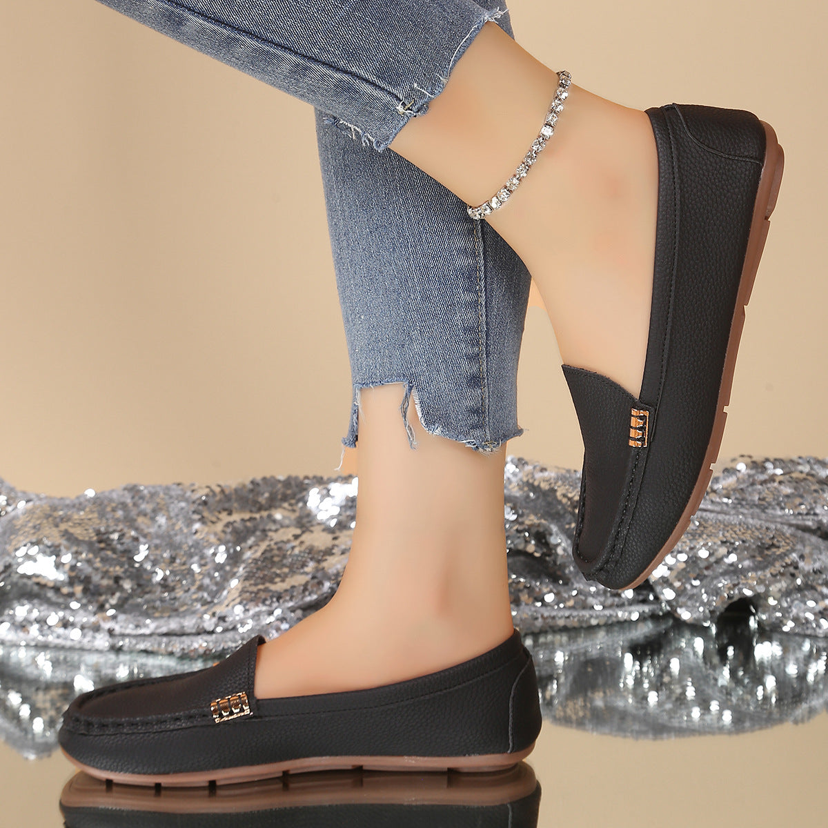 Mocasines Elegante de Piel