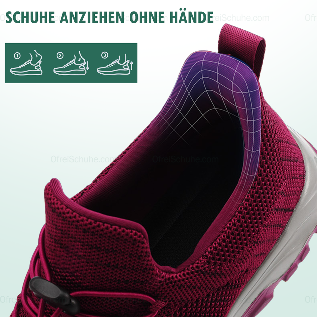 Zapatos ortopédicos Steinmetz sin manos de malla