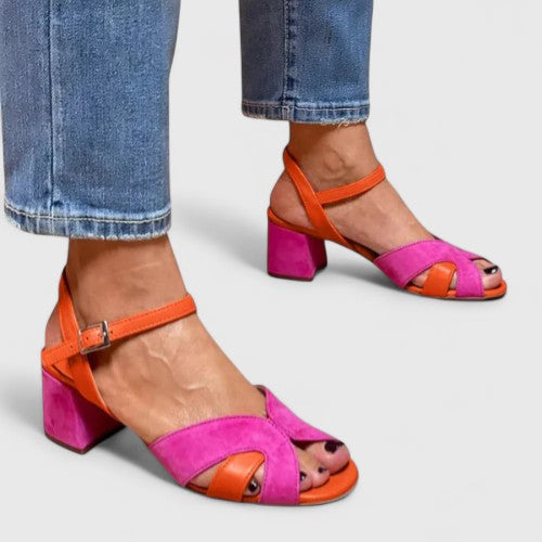 Lunaria™ | Sandalias Bicolor con Estilo Vibrante