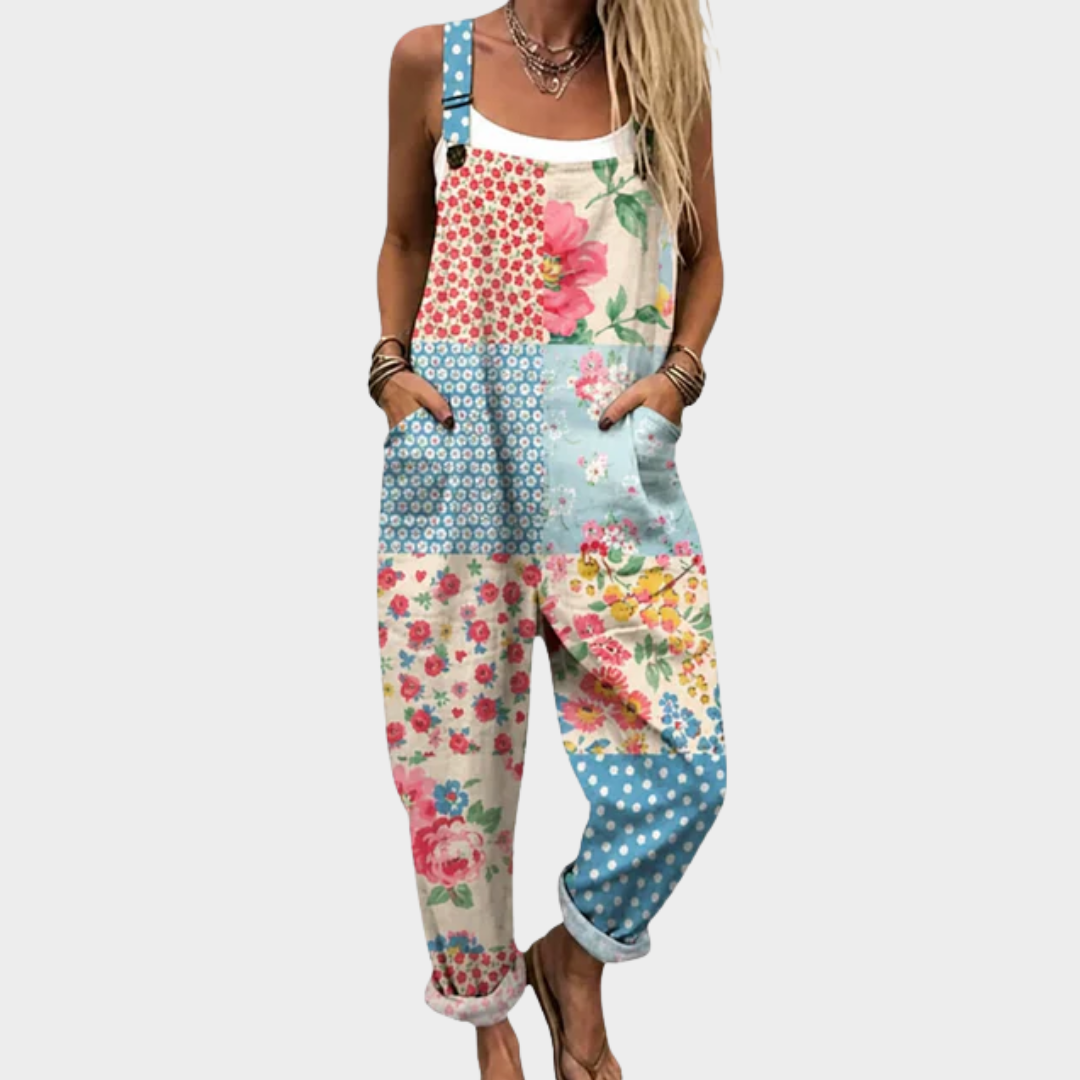Greta™ | Tuta Liscia Blu