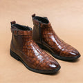 Dylan | Botines con hebilla de cuero sintético