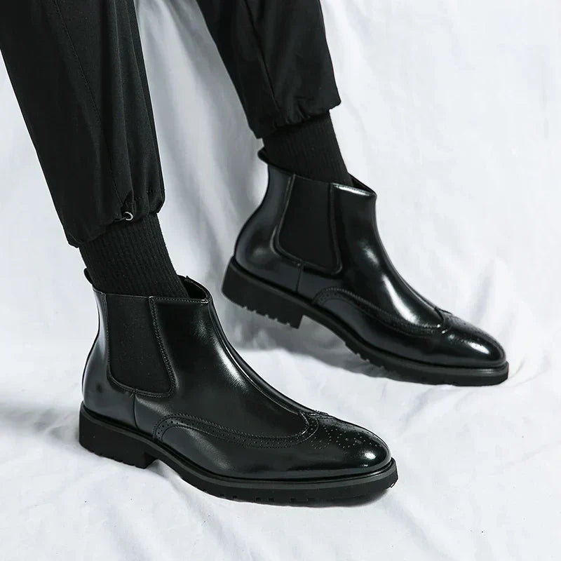 Dwight | Botas Chelsea de piel sintética