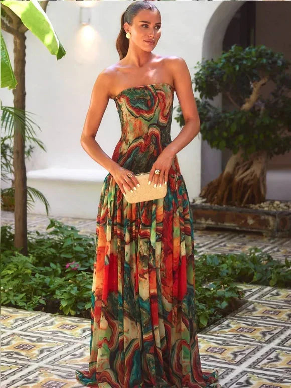 Vestido Marta™ | Elegancia vibrante para momentos especiales