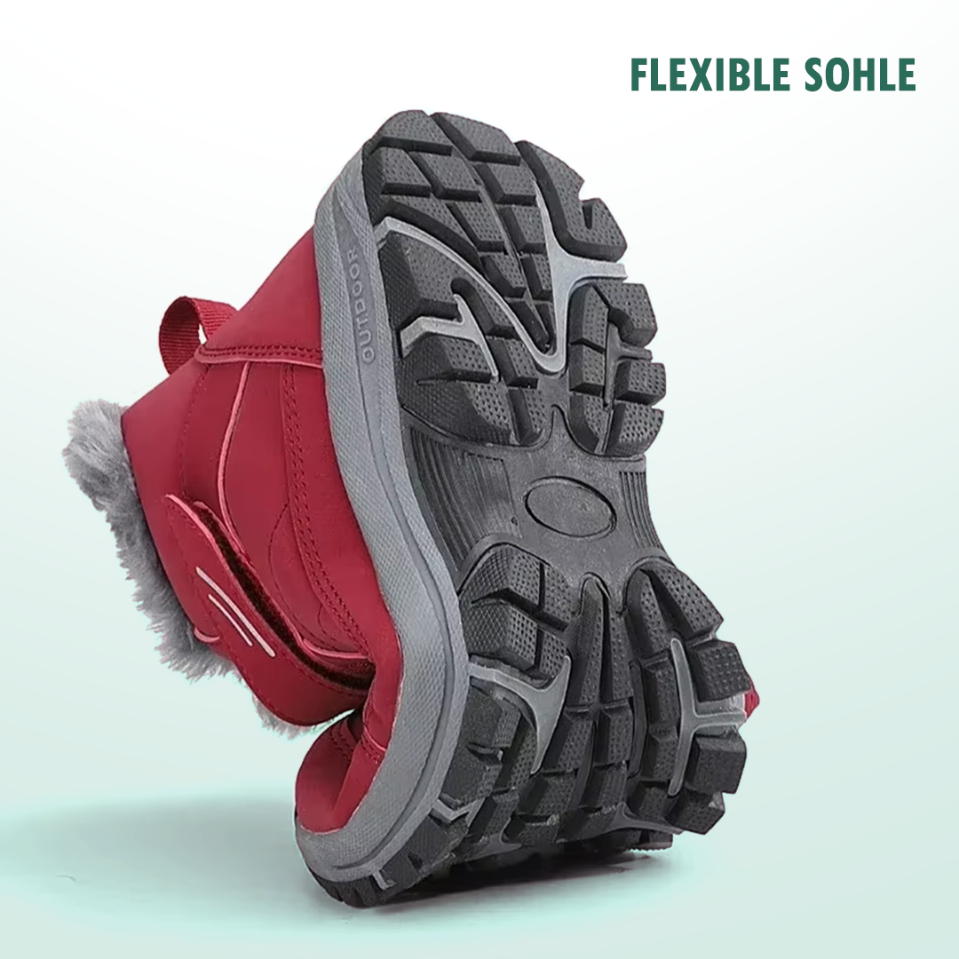 Zapatos de invierno ortopédicos de cuero