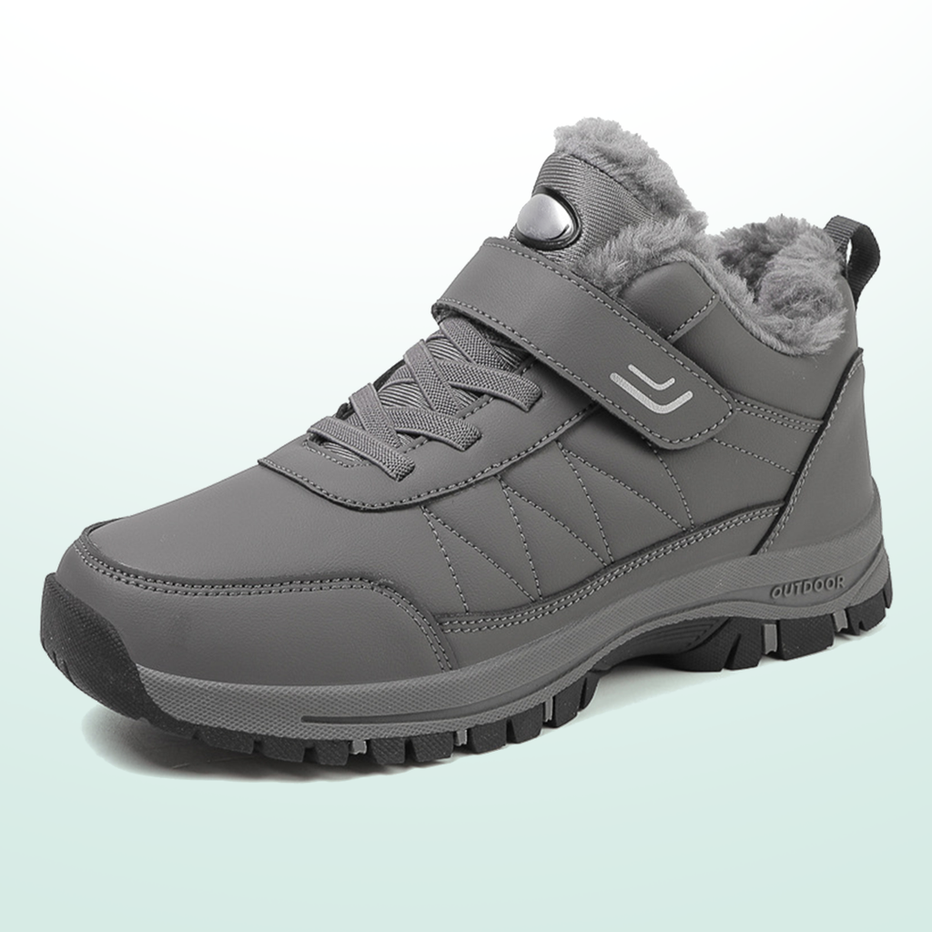 Zapatos de invierno ortopédicos de cuero