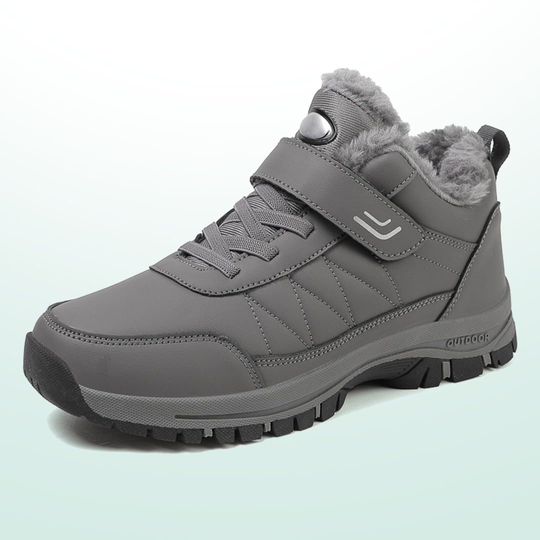 Zapatos de invierno ortopédicos de cuero