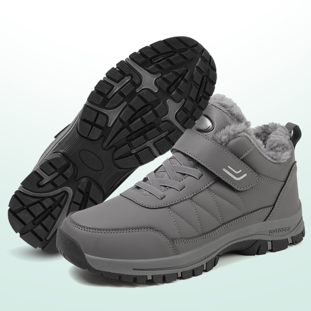 Zapatos de invierno ortopédicos de cuero