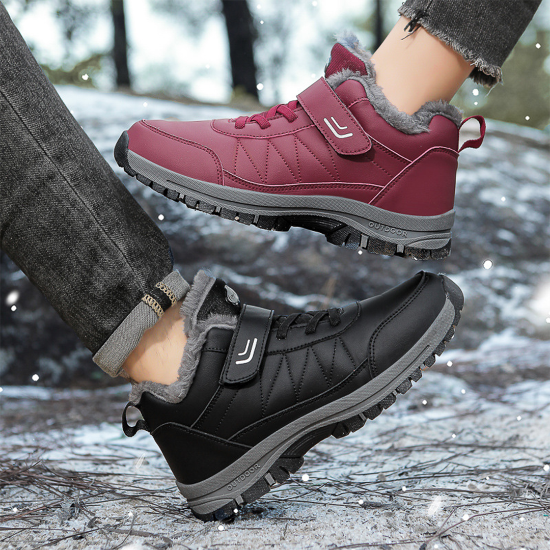 Zapatos de invierno ortopédicos de cuero