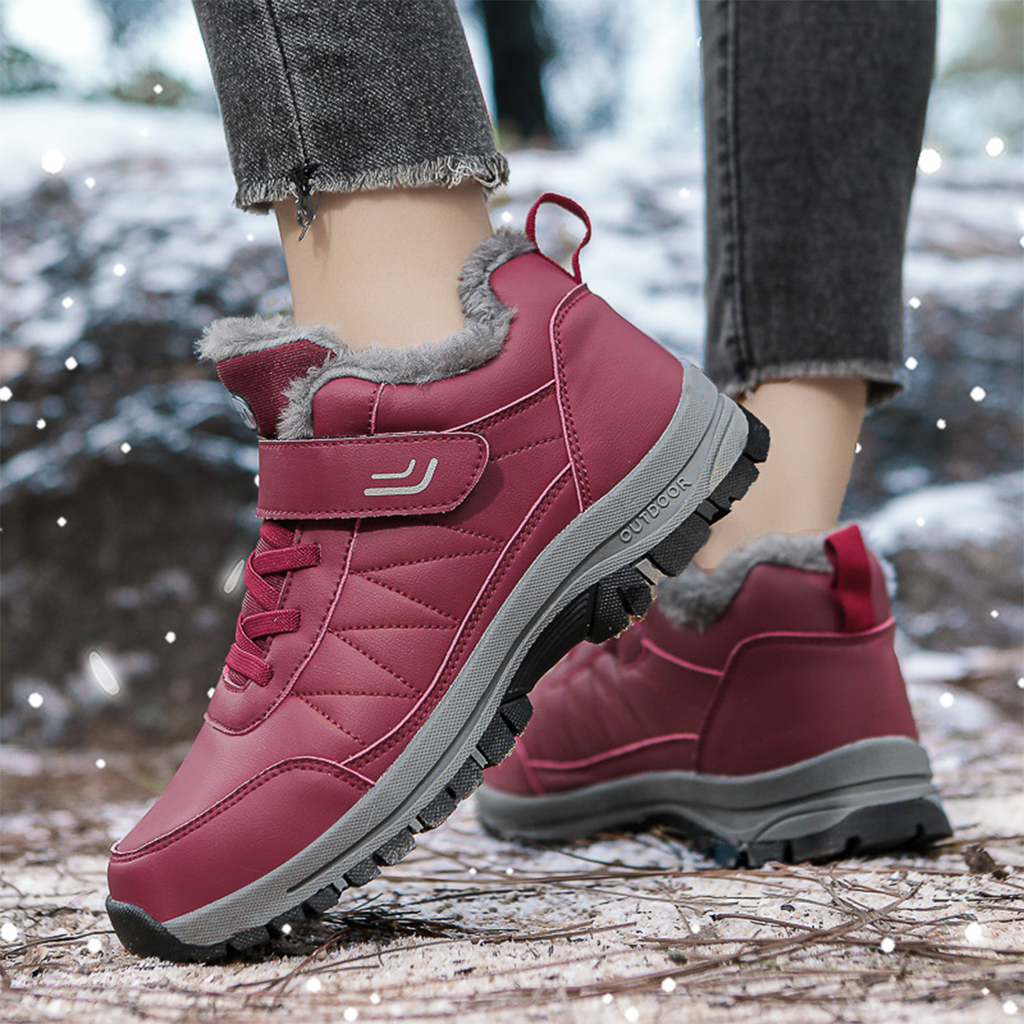 Zapatos de invierno ortopédicos de cuero