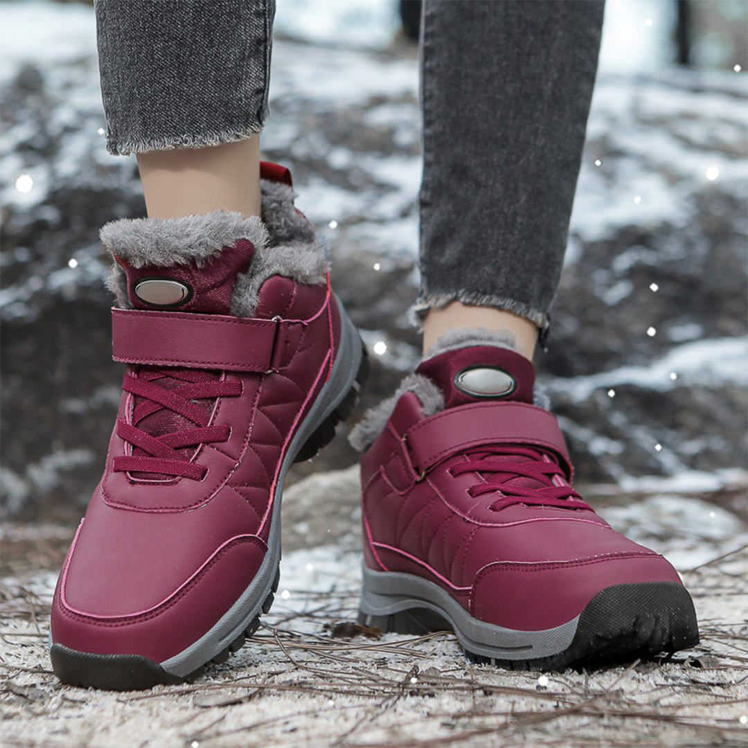 Zapatos de invierno ortopédicos de cuero