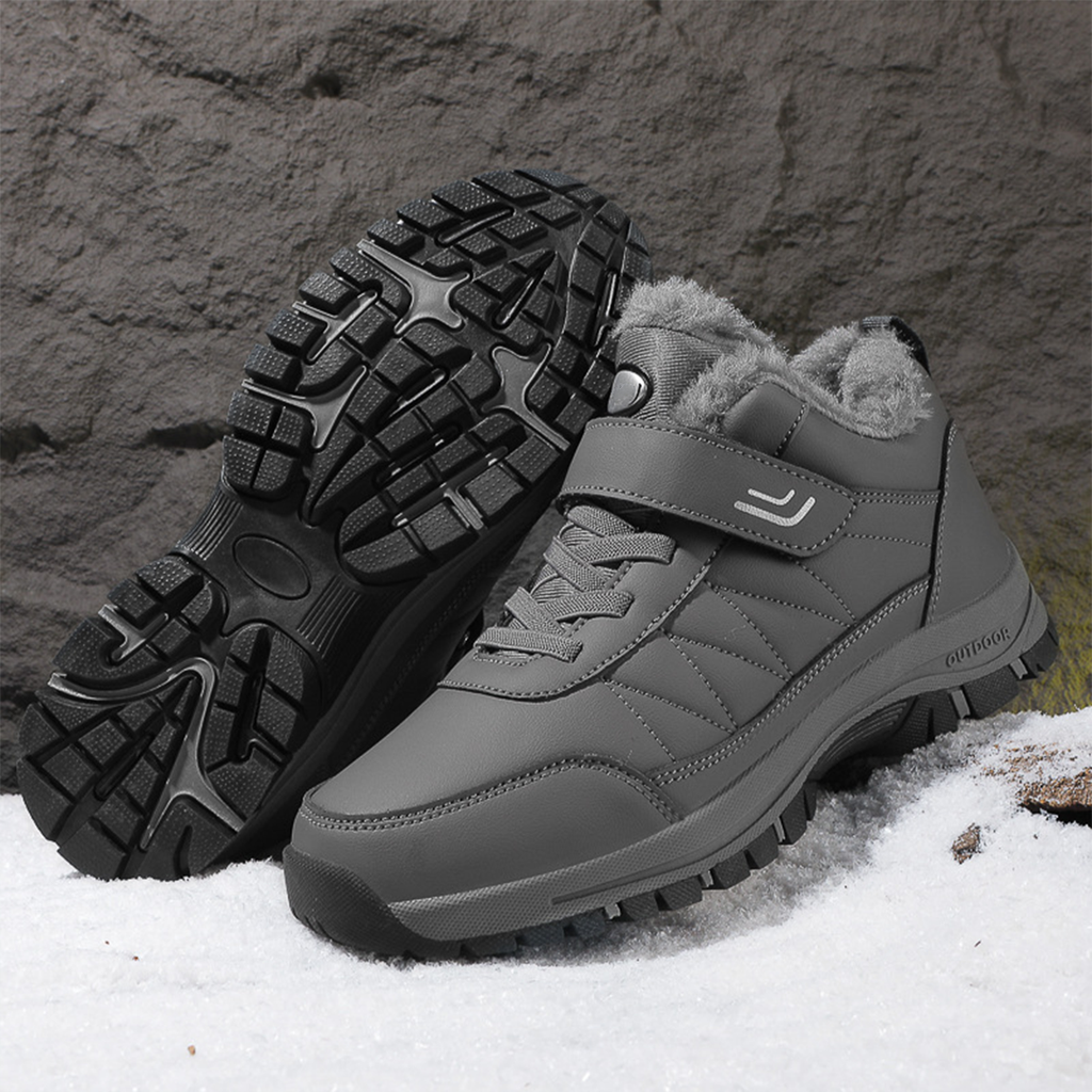 Zapatos de invierno ortopédicos de cuero