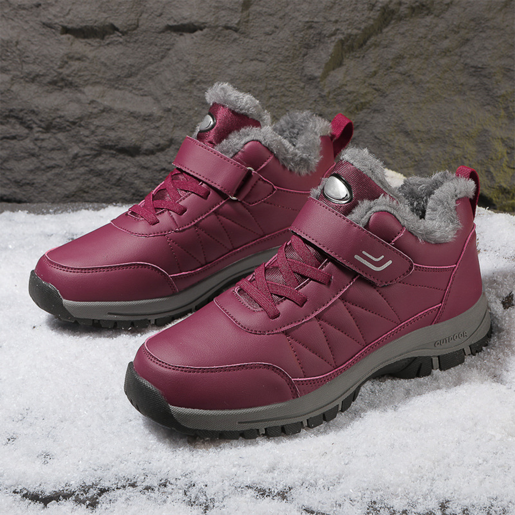 Zapatos de invierno ortopédicos de cuero