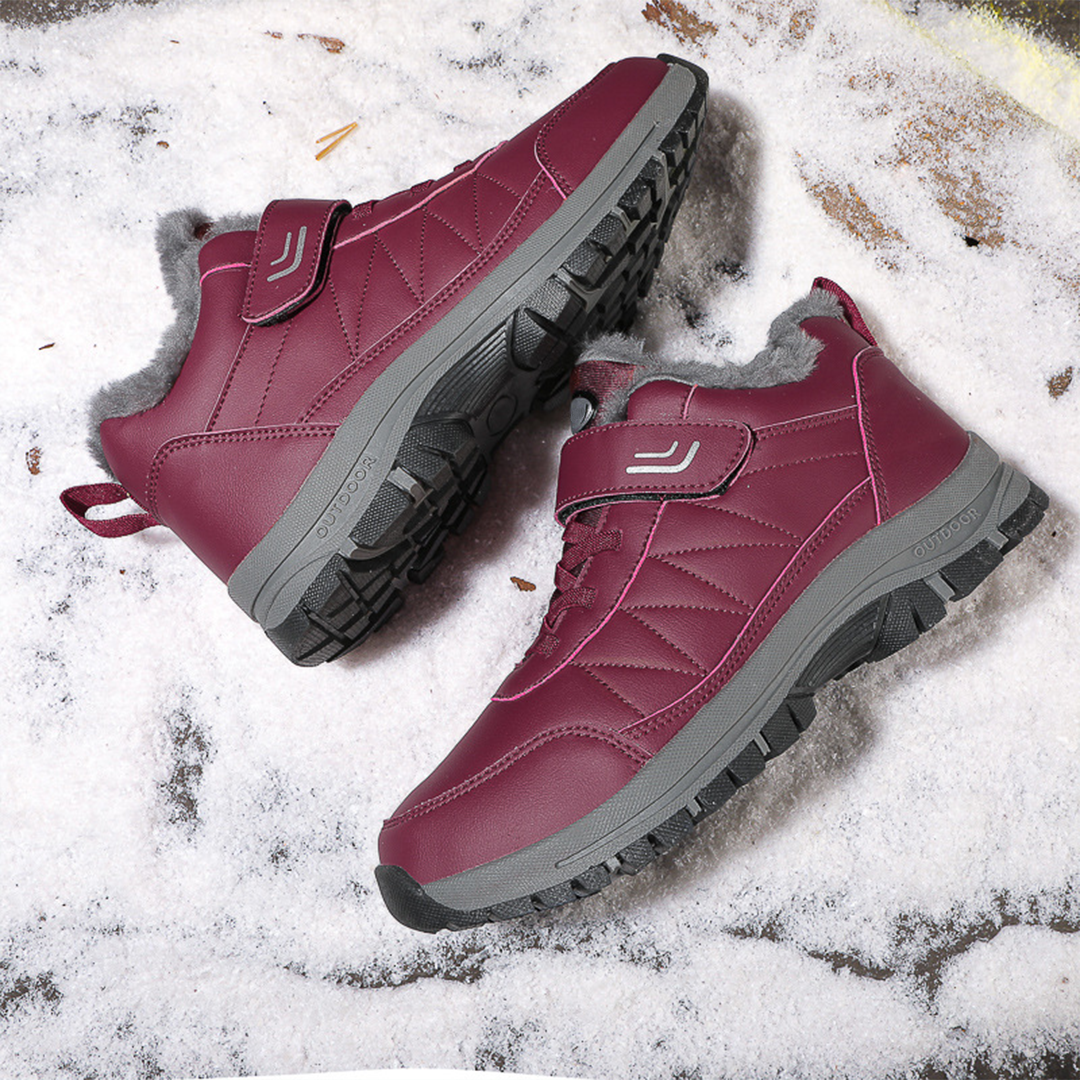 Zapatos de invierno ortopédicos de cuero