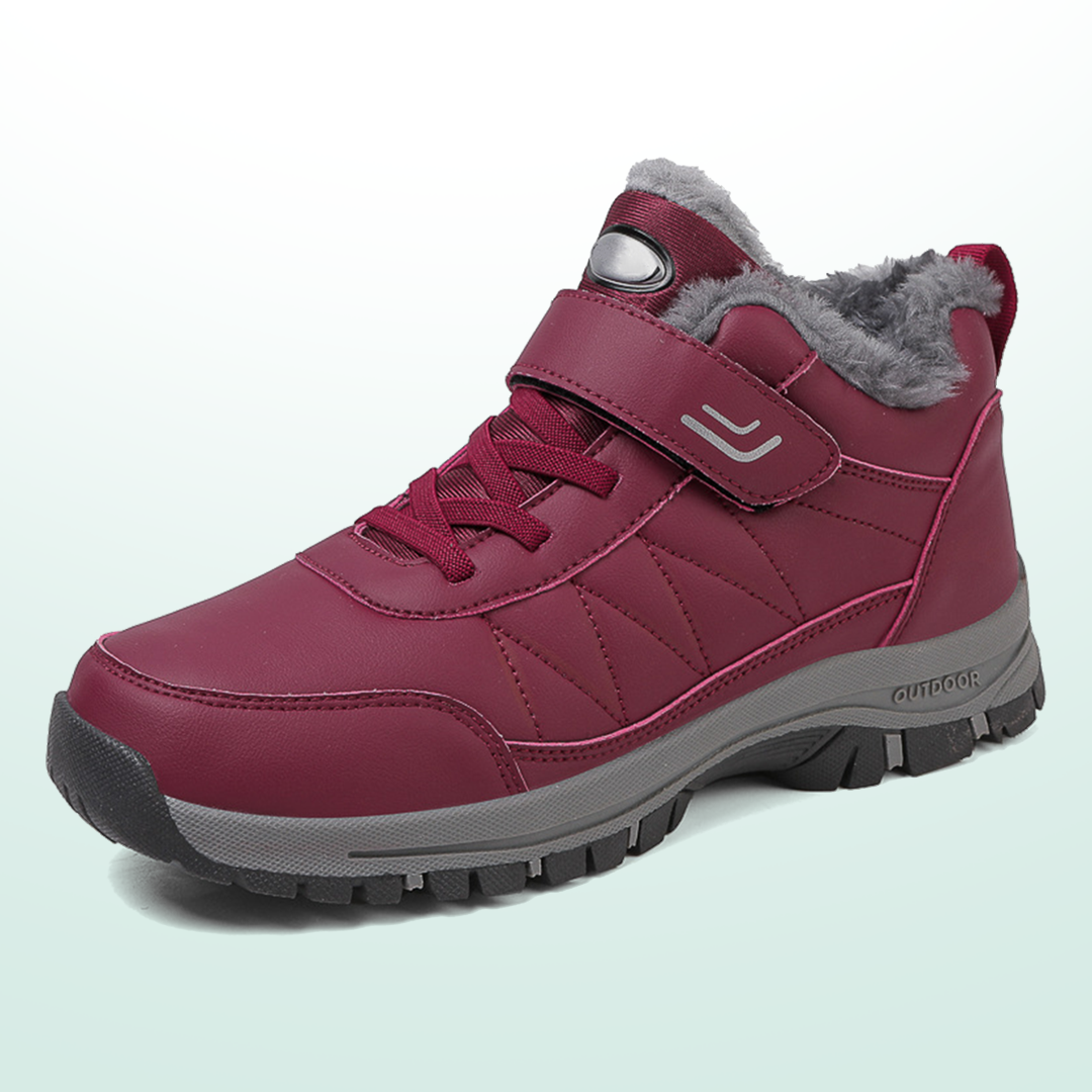 Zapatos de invierno ortopédicos de cuero