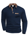 Mario™ | Polo de estilo urbano azul