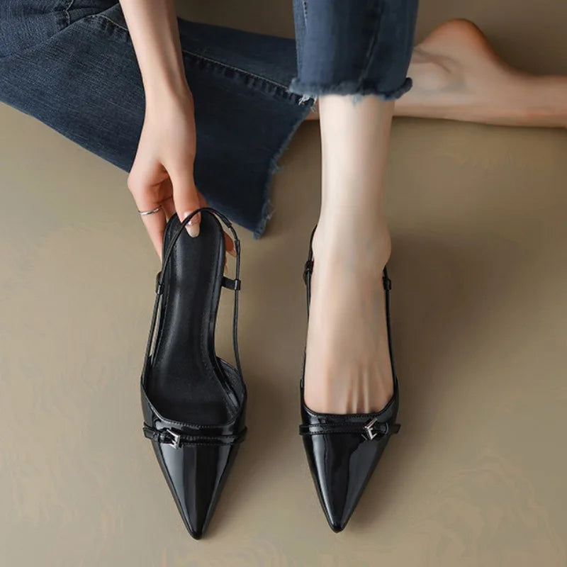 Elvor Elegantes Tacones de Gatito