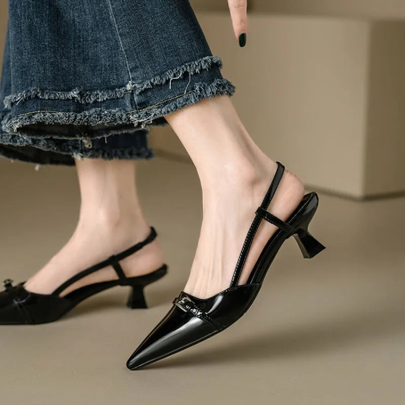 Elvor Elegantes Tacones de Gatito