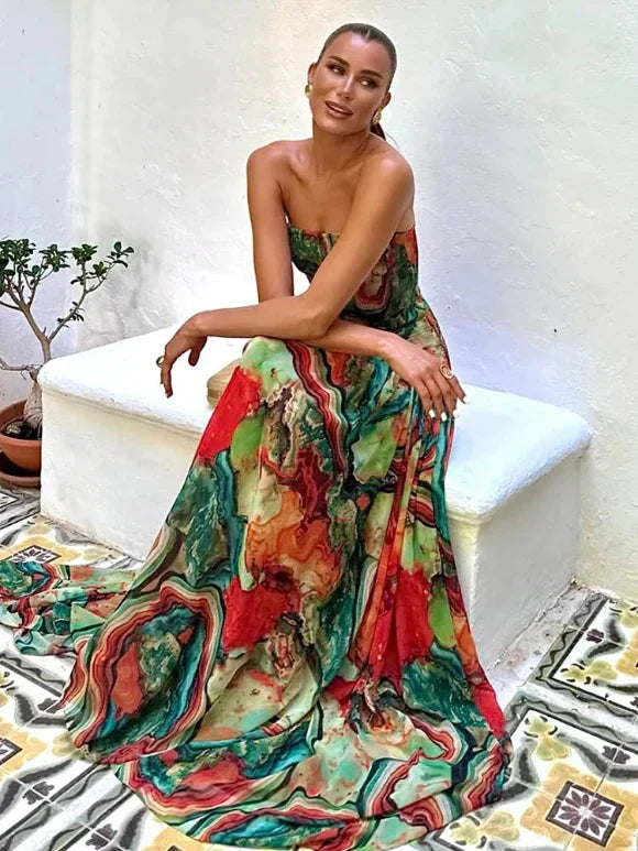Vestido Marta™ | Elegancia vibrante para momentos especiales