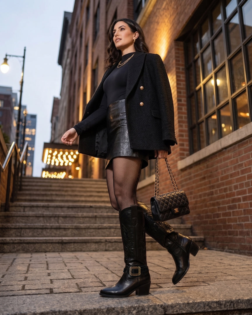 BOTA AUSTIN 318 NEGRO