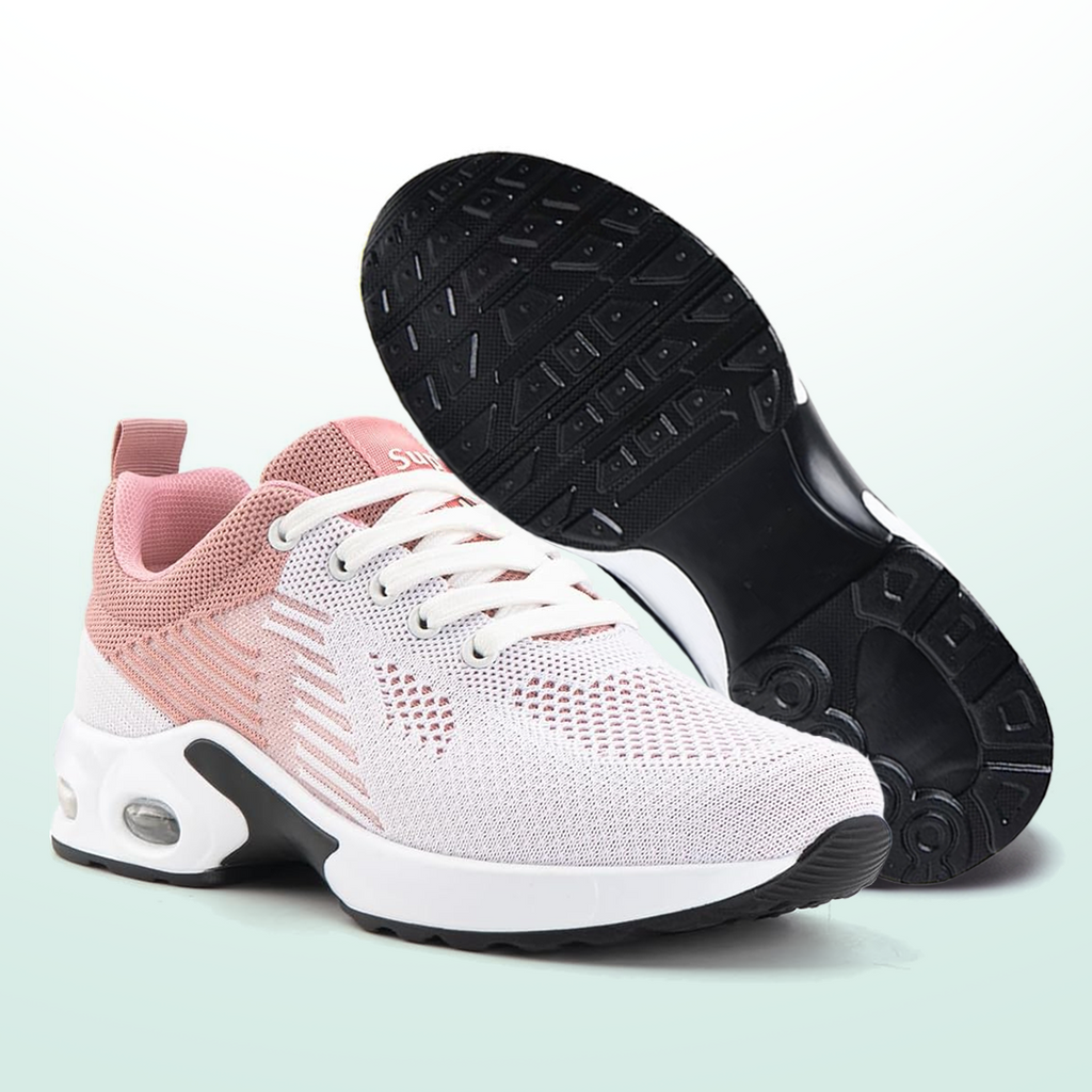 Zapatos ortopédicos WalkMora - Blanco Rosa