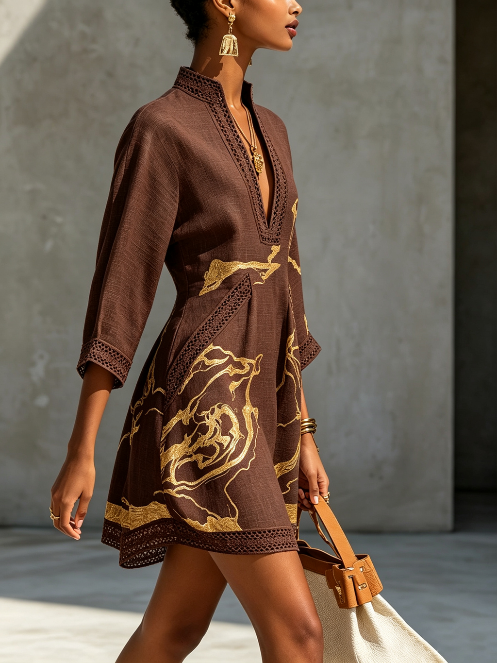 Aurora™ | Abito Mini in Pizzo
