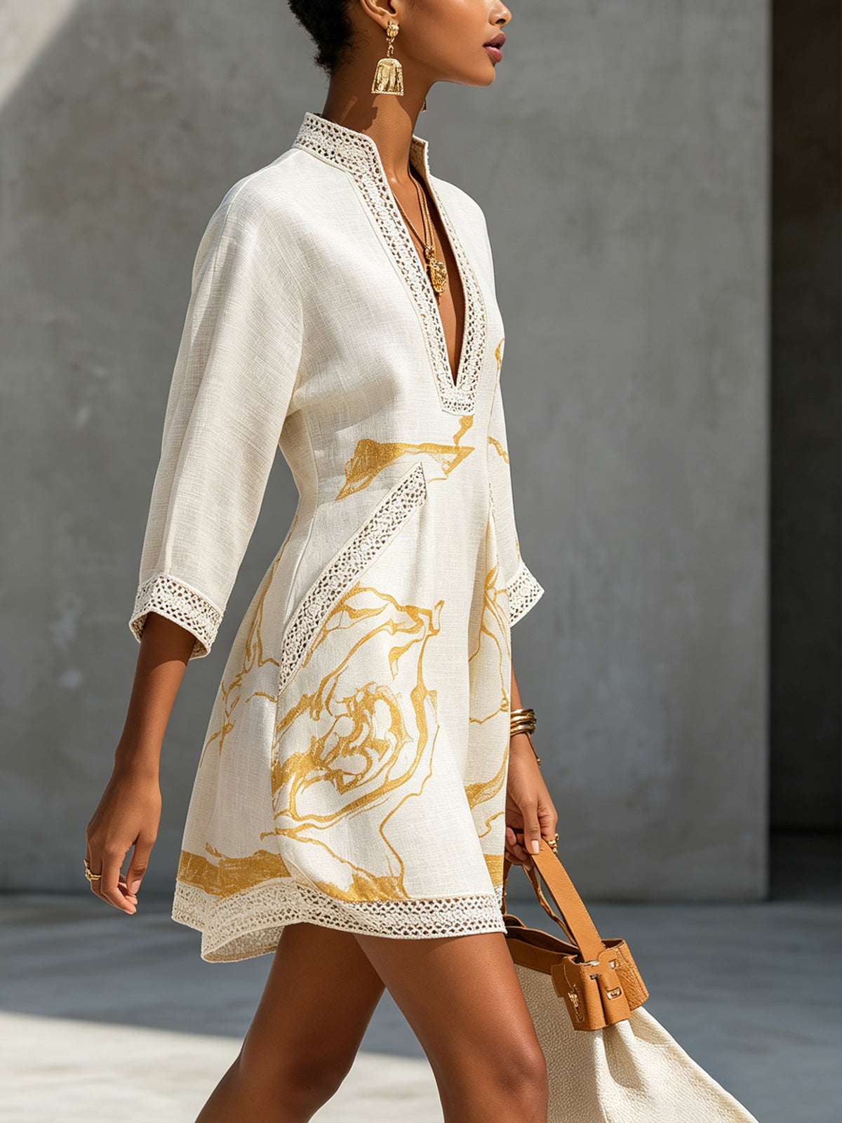 Aurora™ | Abito Mini in Pizzo