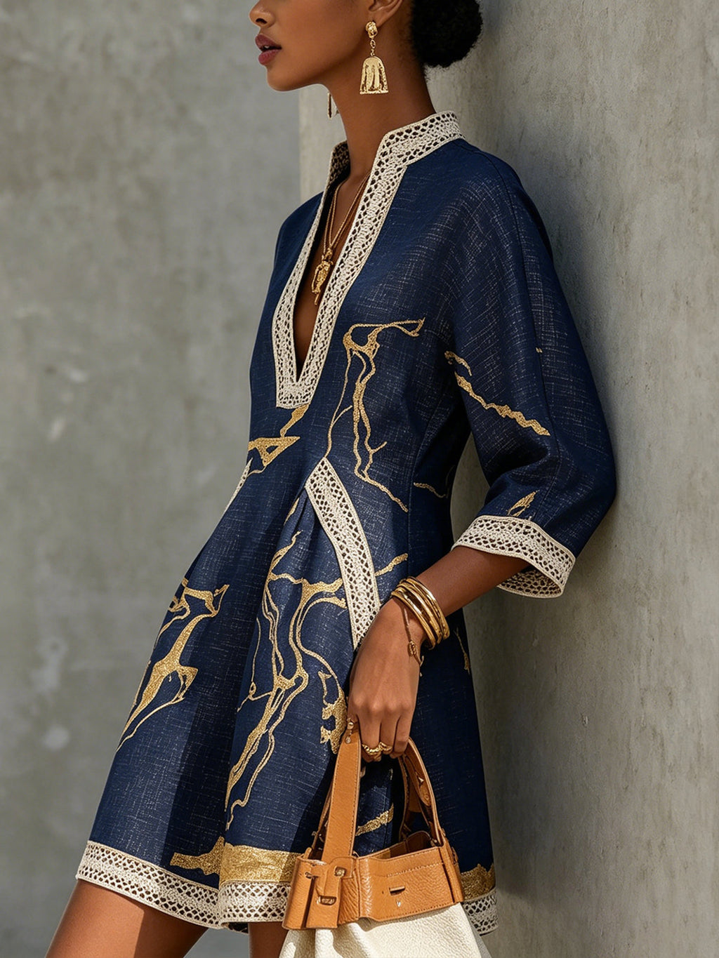 Aurora™ | Abito Mini in Pizzo