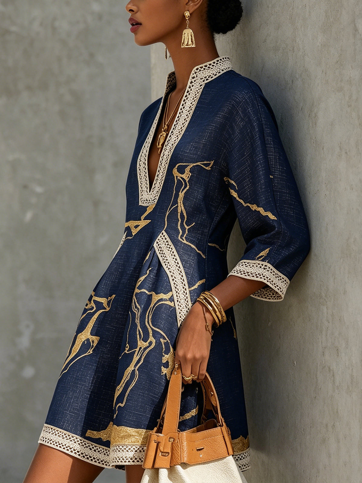 Aurora™ | Abito Mini in Pizzo
