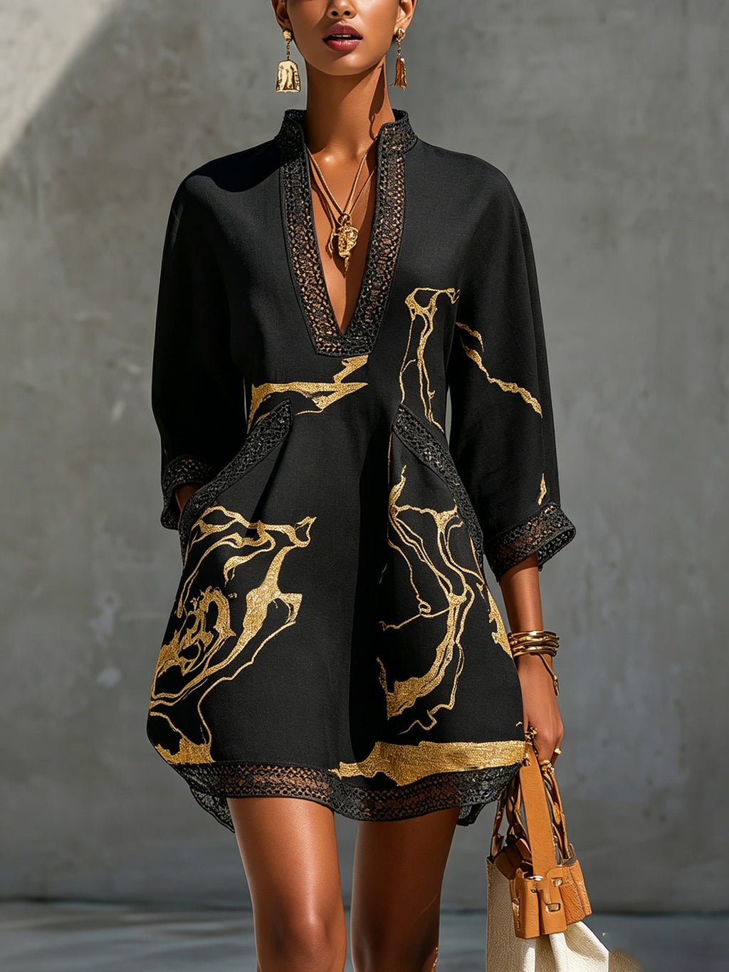 Aurora™ | Abito Mini in Pizzo