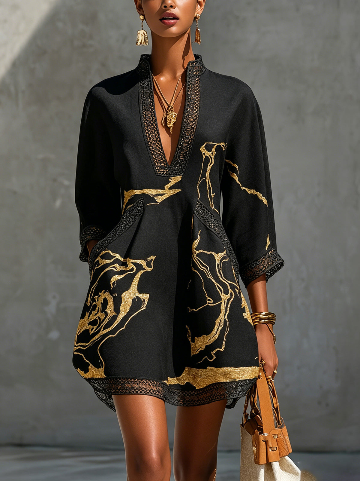 Aurora™ | Abito Mini in Pizzo